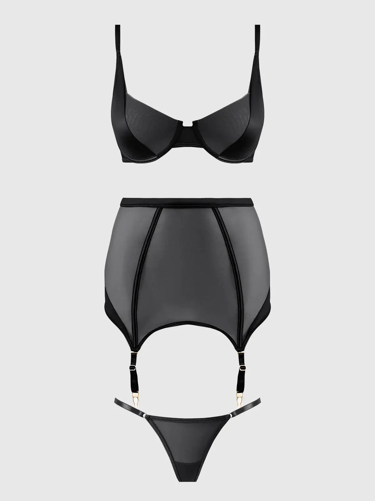 3 PIECE SPANKING SKIRT SET
