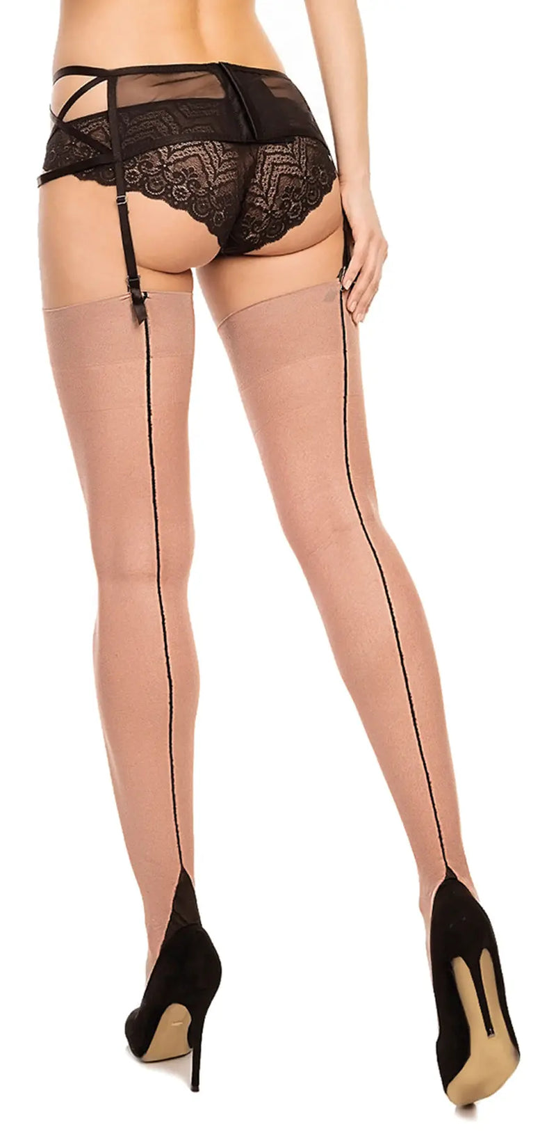 Alexandria Stockings -Garter Belt Required Lingerie GLAMORY