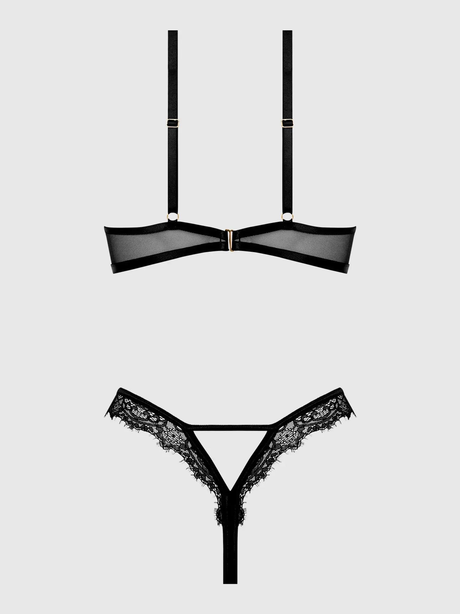 Rebel Galloon Lace Lingerie Set