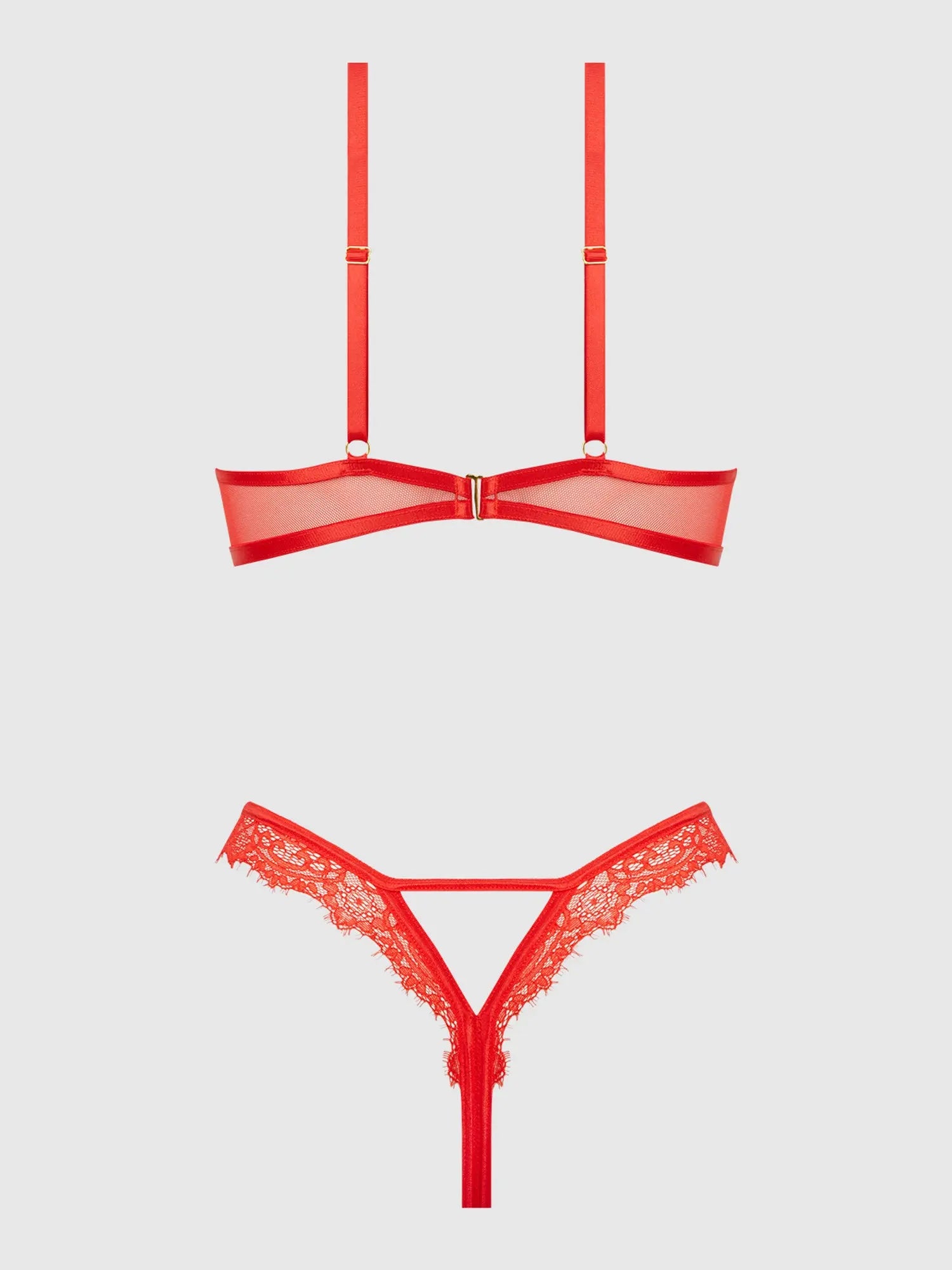 Rebel Galloon Lace Lingerie Set