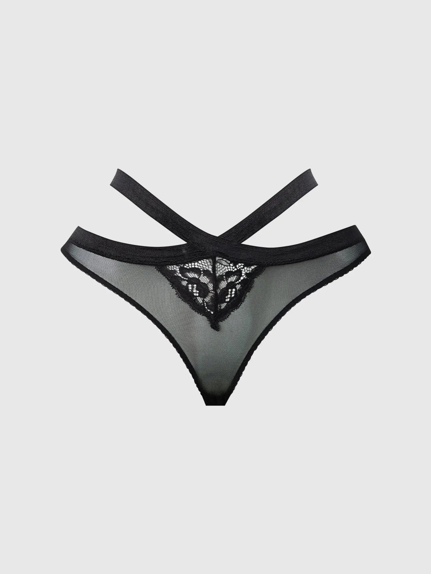 Lace & Mesh Strappy Hipster | Sexy Lace Panty