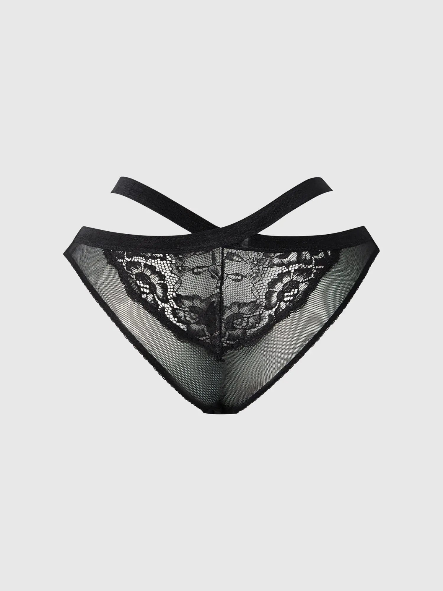 Lace & Mesh Strappy Hipster | Sexy Lace Panty