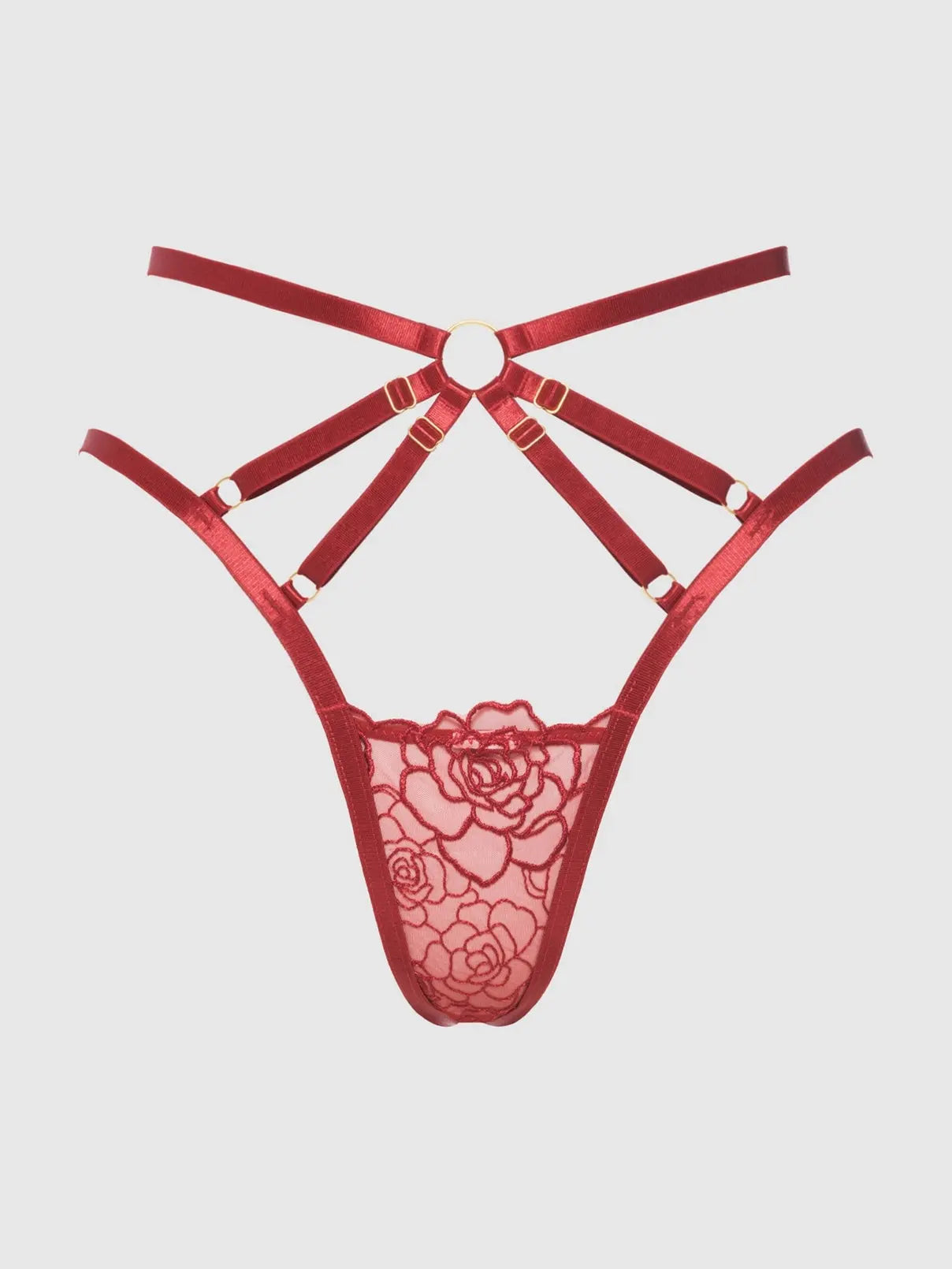 Rosalie Strappy Backless Tanga | Sexy Lace Panty Adeline's Intimates Rosalie Strappy Backless Tanga | Sexy Lace Panty Adeline's Intimates
