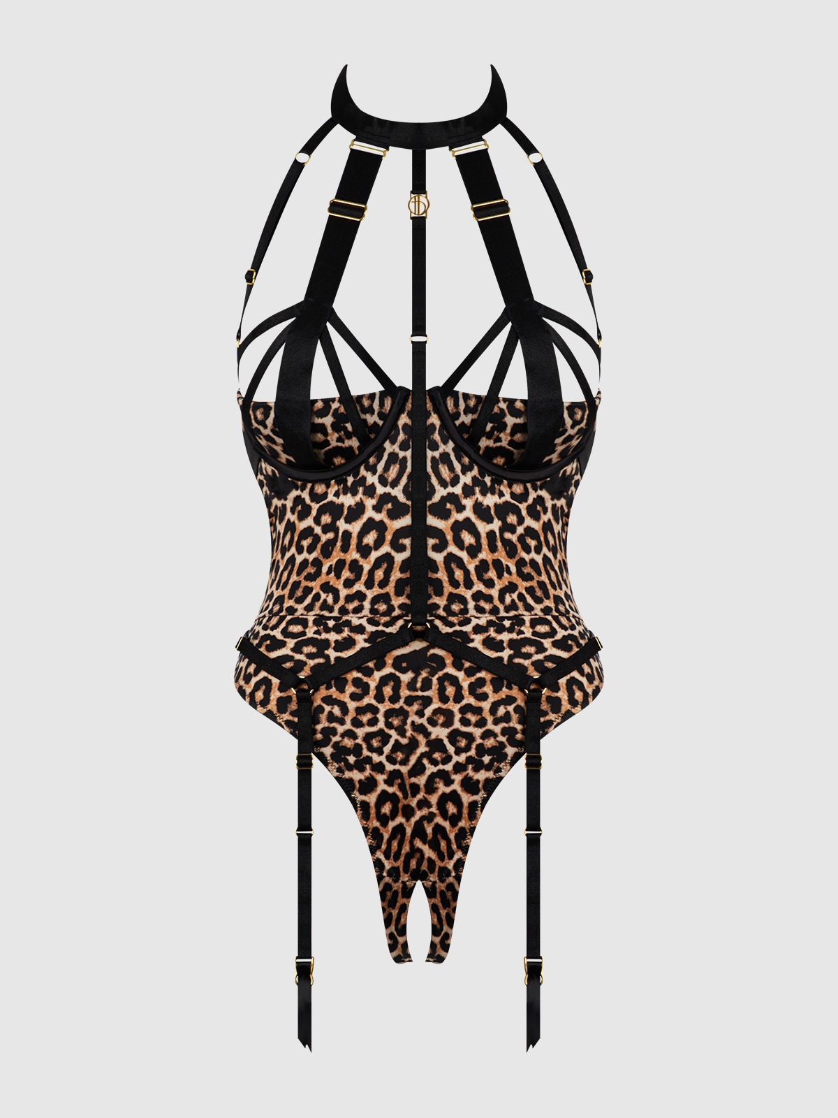 DEVON MICRO STRAPPY HARNESS TEDDY
