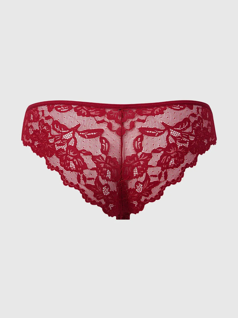Everyday Seduction - Lace Up Tanga Lingerie HOD