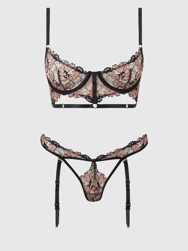NOVA BLACKLIGHT BRA SET Lingerie HOD   