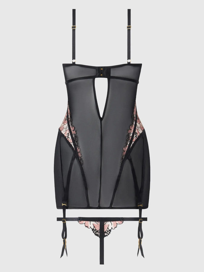 NOVA BLACKLIGHT CHEMISE SET Lingerie HOD   