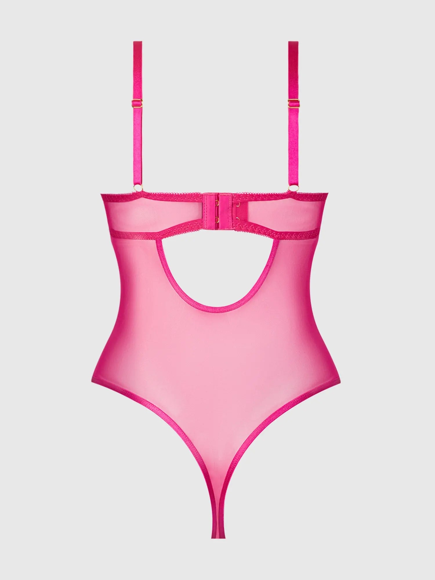 ISSADORA TEDDY : Pink Lingerie teddy Lingerie